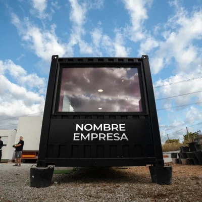 Modelo ibiza (DIÁFANO) exterior casa contenedor 19